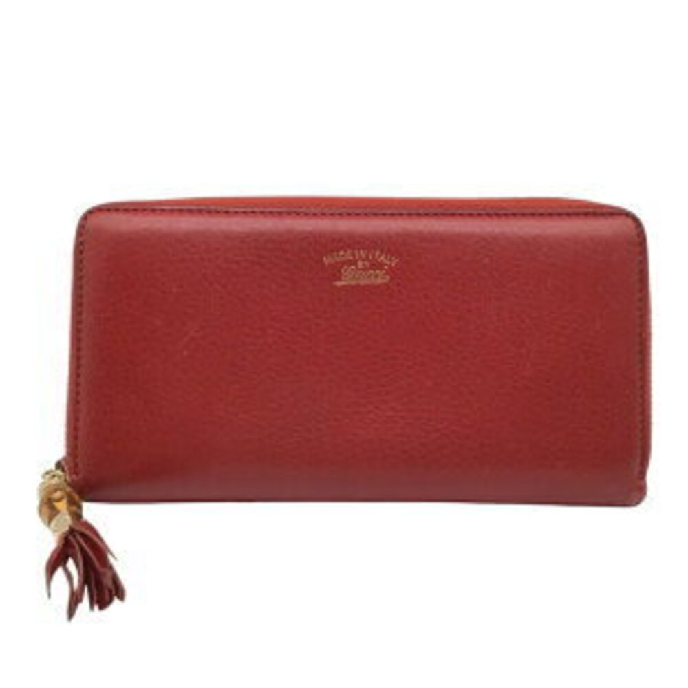 Gucci Zippy Wallet Bamboo Tassel